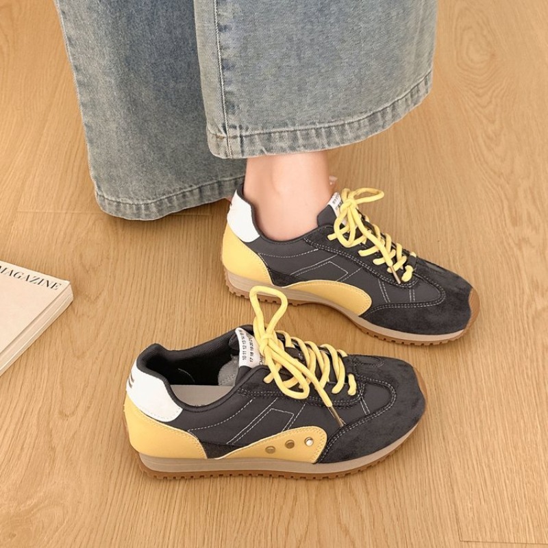 Retro Color Block Sneakers Wom - Running Shoes 评论和价格