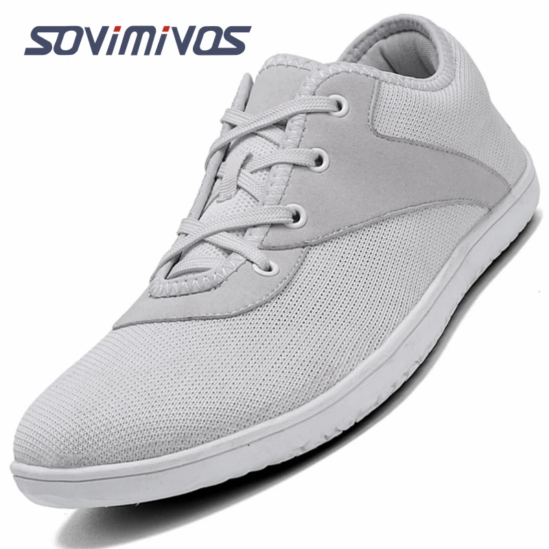 Mens Barefoot Shoes Zero Drop  - Wide Toe Box Running Sneakers 评论和价格