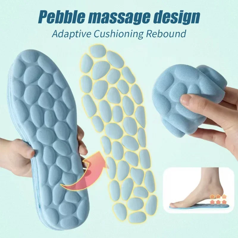2/4pcs Soft Massage Memory Foa - Breathable Mesh Athletic Shoes 评论和价格