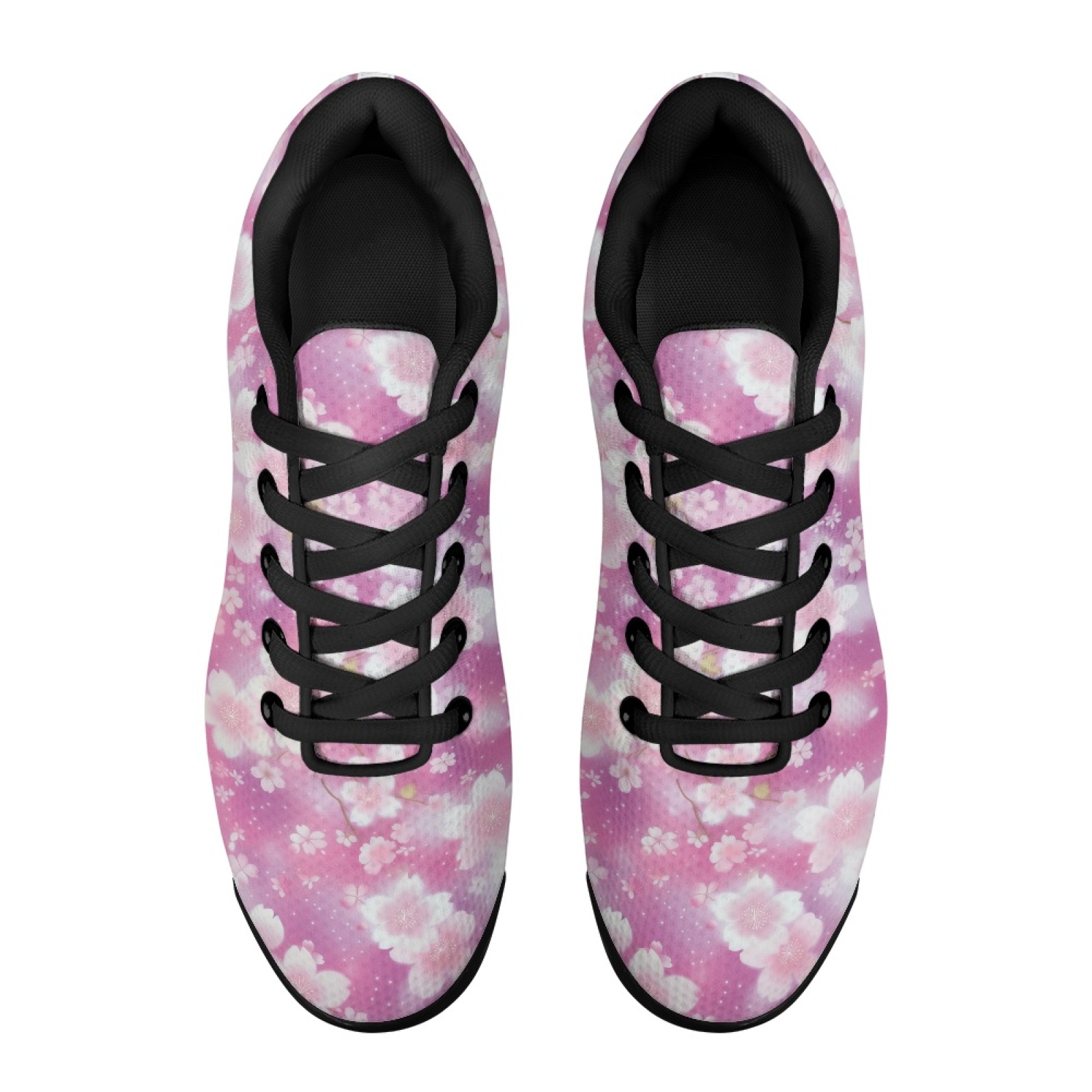 PENSTROLL Pink Floral Pattern  - Air Cushion Jogger Shoes Men 评论和价格